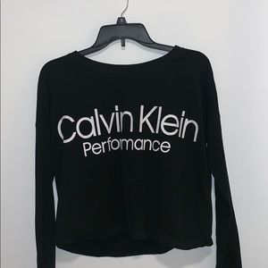 Calvin clean athletic crop top